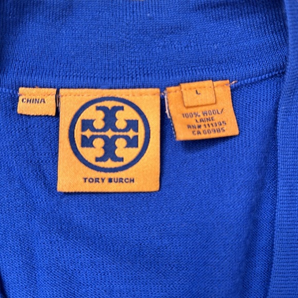 Tory Burch's Simone cardigan and Top (gently use) - Picture 3 of 5